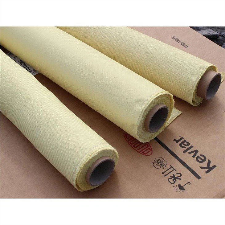 Stab Bulletproof Aramid Plain Anti Cut Fabric 400D 120g